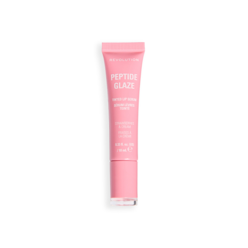 Makeup Revolution - Tinte labial con sérum Peptide Glaze - Strawberry & Cream