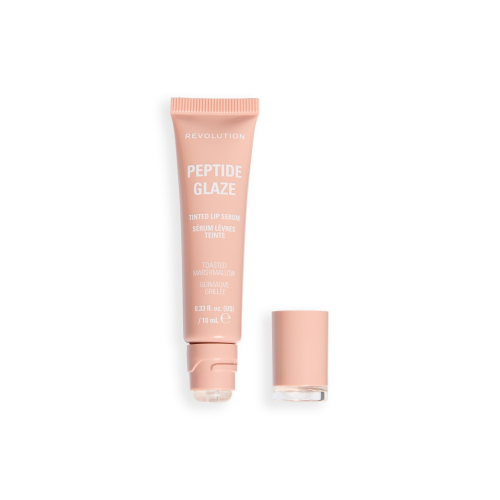 Makeup Revolution - Tinte labial con sérum Peptide Glaze - Toasted Marshmallow