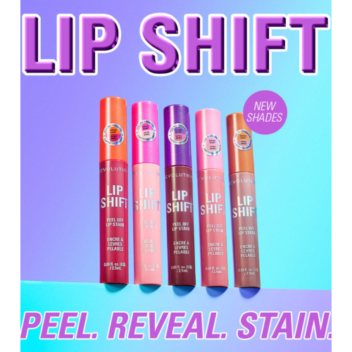 Makeup Revolution - Tinte labial Lip Shift Peel Off - Stellar Rose