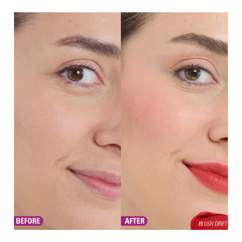 Makeup Revolution - Tinte para mejillas y labios Bouncy Pudding - Brush Drift