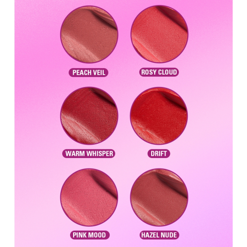 Makeup Revolution - Tinte para mejillas y labios Bouncy Pudding - Hazy Nude