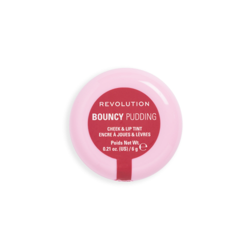 Makeup Revolution - Tinte para mejillas y labios Bouncy Pudding - Pink Mood