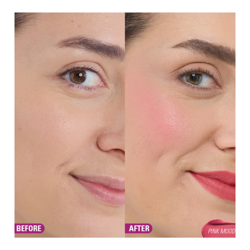 Makeup Revolution - Tinte para mejillas y labios Bouncy Pudding - Pink Mood