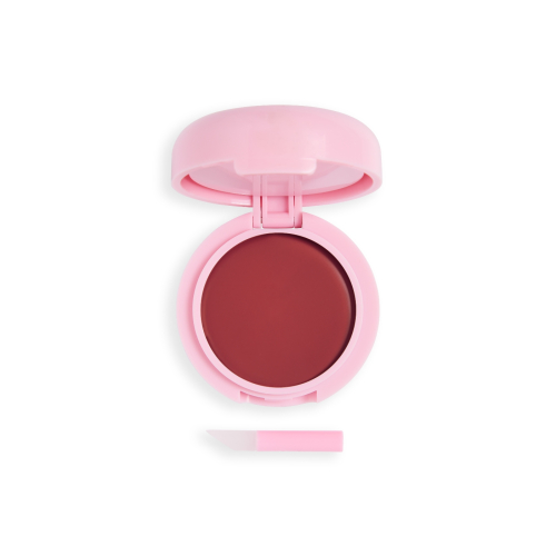 Makeup Revolution - Tinte para mejillas y labios Bouncy Pudding - Rosy Cloud
