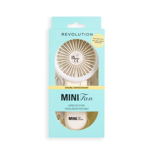 Makeup Revolution - Ventilador de mano eléctrico Poolside