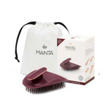 Manta - Cepillo para el cabello Healthy Hair Brush - Borgoña