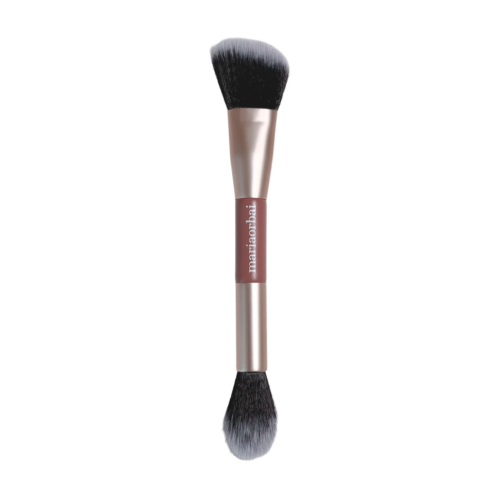 Maria Orbai - Brocha doble para rostro Soft Vegan Brush Brownie - MO. 05