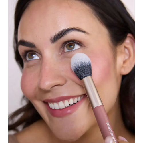 Maria Orbai - Brocha doble para rostro Soft Vegan Brush Brownie - MO. 05