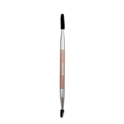 Maria Orbai - Brocha doble para cejas y pestañas Soft Vegan Brush Brownie