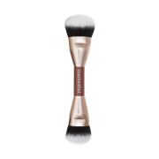 Maria Orbai - Brocha doble para rostro Soft Vegan Brush Brownie - MO. 01