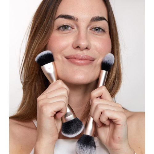 Maria Orbai - Brocha doble para rostro Soft Vegan Brush - MO. 02