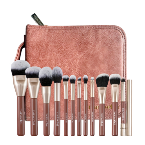 Maria Orbai - Kit neceser con 13 brochas Vegan Brushes