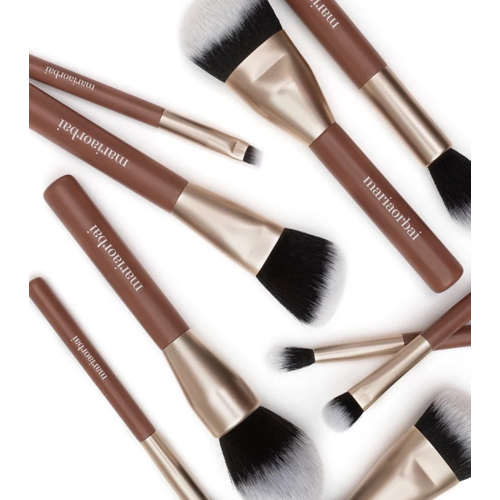 Maria Orbai - Kit neceser con 13 brochas Vegan Brushes