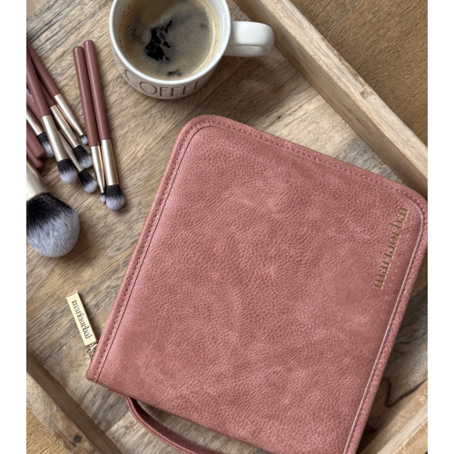 Maria Orbai - Neceser de brochas Brownie Pink