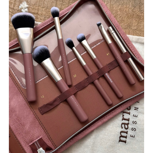 Maria Orbai - Neceser de brochas Brownie Pink