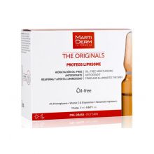 MartiDerm - *The Originals* - Ampollas hidratantes, antioxidantes y reafirmantes Proteos Liposome - 10 unidades