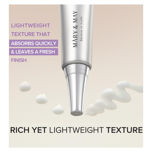 Mary & May - Crema contorno de ojos Tranexamic Acid+ Glutathion