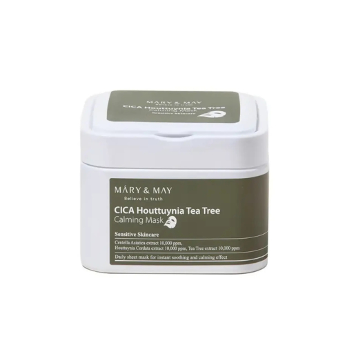 Mary & May - Mascarilla Cica Houttuynia Tea Tree - 30ea