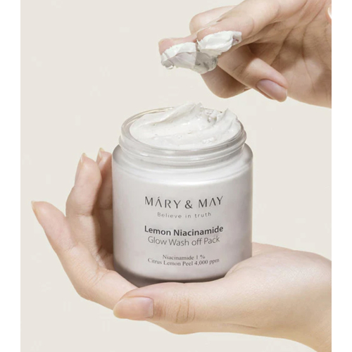 Mary & May - Mascarilla facial exfoliante Lemon Niacinamide Glow Wash off