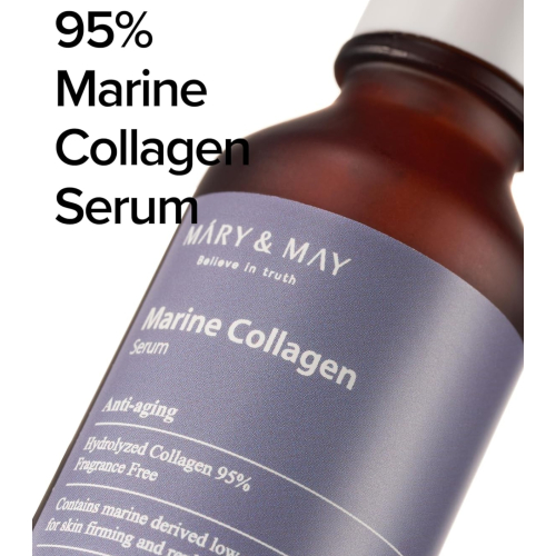 Mary & May - Sérum facial anti-arrugas Marine Collagen