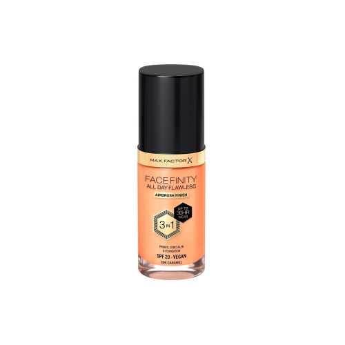 Max Factor - Base de maquillaje Face Finity 3 en 1 - C85: Caramel