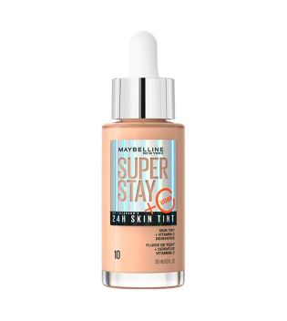 Maybelline - Base de maquillaje en sérum SuperStay 24H Skin Tint + Vitamina C - 10