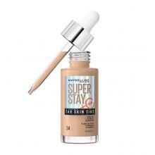 Maybelline - Base de maquillaje en sérum SuperStay 24H Skin Tint + Vitamina C - 34