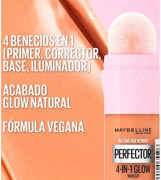 Maybelline - Base de Maquillaje Instant Perfector Glow 4 en 1 - 02: Medium