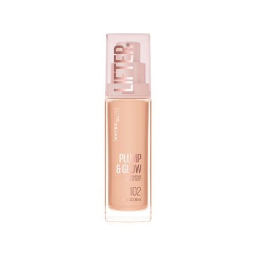 Maybelline - Base de maquillaje Lifter Plump & Glow - 102