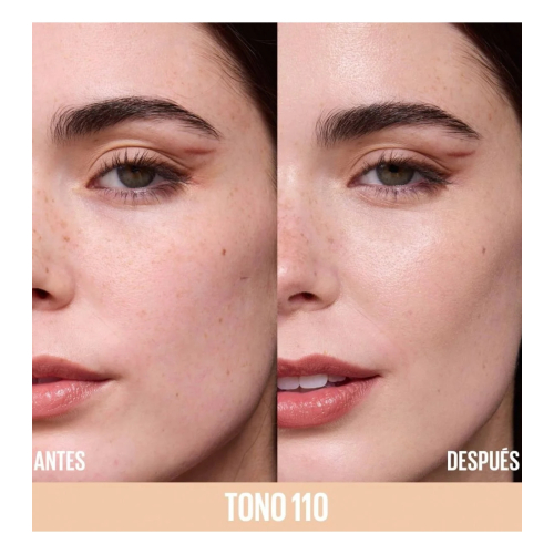 Maybelline - Base de maquillaje Lifter Plump & Glow - 110