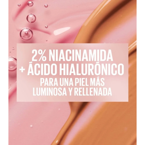 Maybelline - Base de maquillaje Lifter Plump & Glow - 110