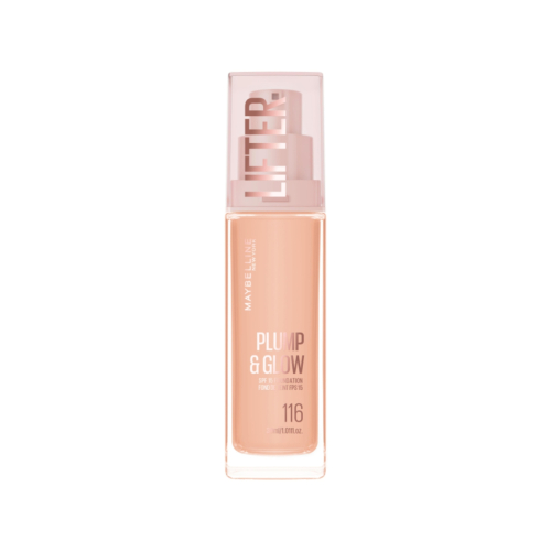 Maybelline - Base de maquillaje Lifter Plump & Glow - 116