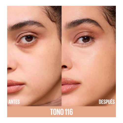 Maybelline - Base de maquillaje Lifter Plump & Glow - 116