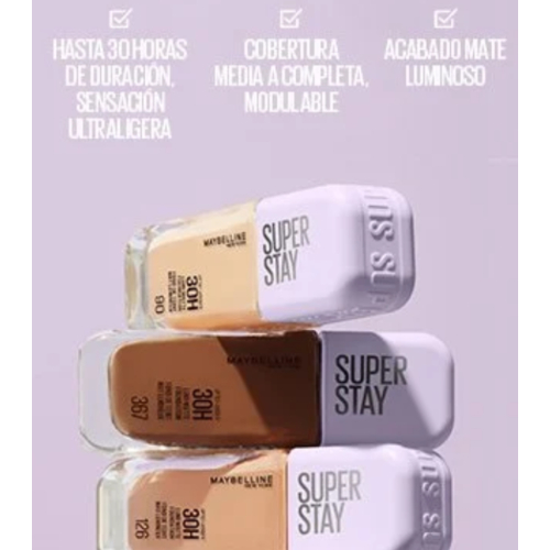 Maybelline - Base de Maquillaje SuperStay Lumi-Matte - 115