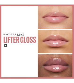 Maybelline - Brillo de labios Lifter Gloss - 002: Ice