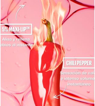 Maybelline - Brillo de labios voluminizador Lifter Plump - 006: Hot Chili