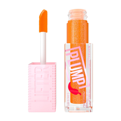 Maybelline - Brillo de labios voluminizador Lifter Plump - 008: Hot Honey