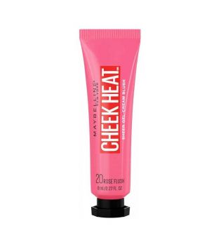 Maybelline - Colorete en crema Cheek Heat - 20: Rose Flush
