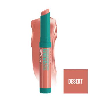 Maybelline - *Green Edition* - Bálsamo labial con color Balmy Lip Blush - 008: Desert