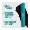 Maybelline - *Green Edition* - Máscara de pestañas Mega Mousse - 001: Blackest Black