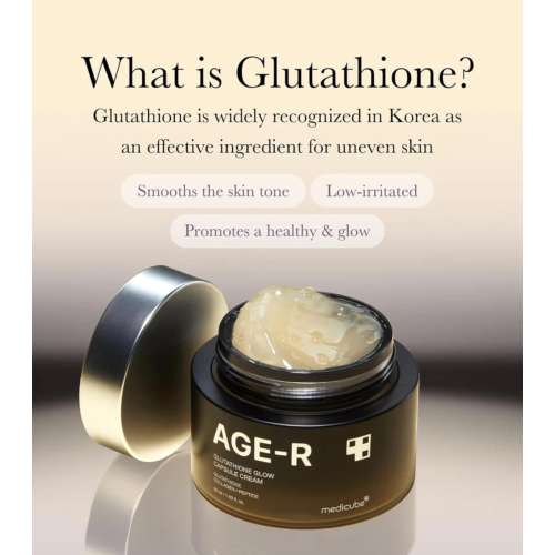 Medicube - *Age-R* - Crema iluminadora Glutathione Glow Capsule