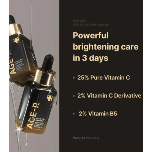 Medicube - *Age-R* - Sérum concentrado Vita C Pro Ampoule