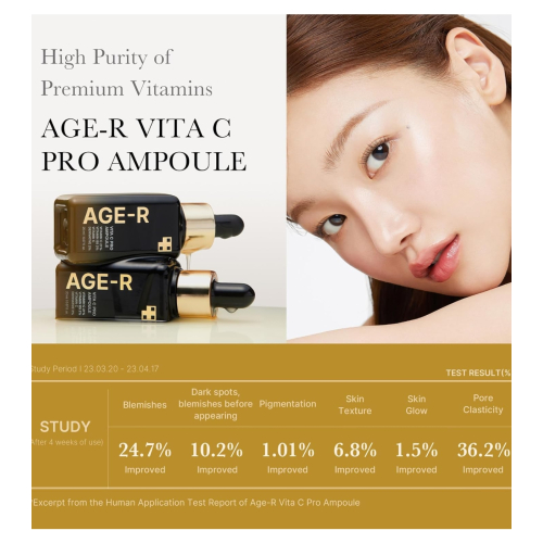 Medicube - *Age-R* - Sérum concentrado Vita C Pro Ampoule
