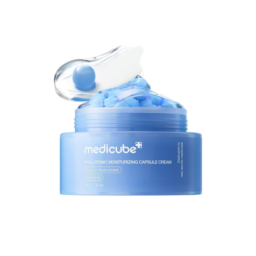 Medicube - Crema facial hidratante Hyaluronic Moisturizing Capsule Cream