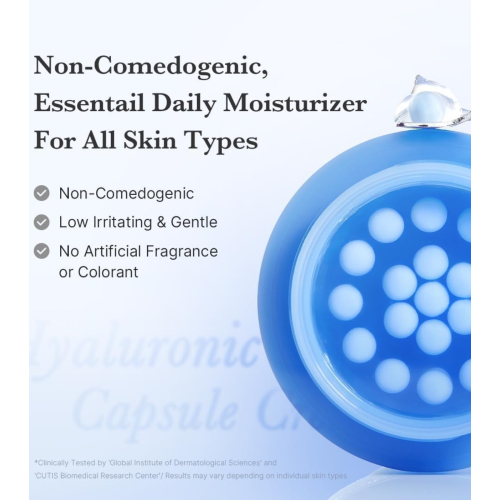 Medicube - Crema facial hidratante Hyaluronic Moisturizing Capsule Cream