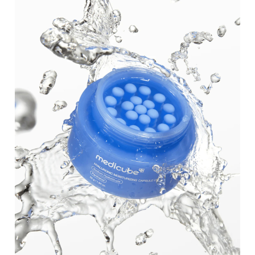 Medicube - Crema facial hidratante Hyaluronic Moisturizing Capsule Cream