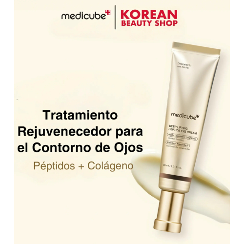 Medicube - *Deep Peptide* - Contorno de ojos antiedad con péptidos