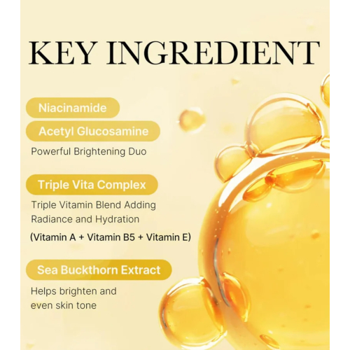 Medicube - *Deep Vita C* - Mascarilla de celulosa con vitamina C Daily Quick - 30ud