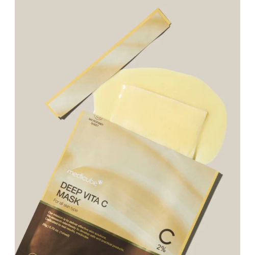 Medicube - *Deep Vita C* - Mascarilla hidratante con vitamina C