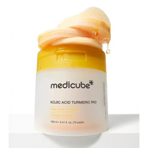 Medicube - *Kojic Acid* - Almohadillas iluminadores con ácido kójico y cúrcuma - 70pads